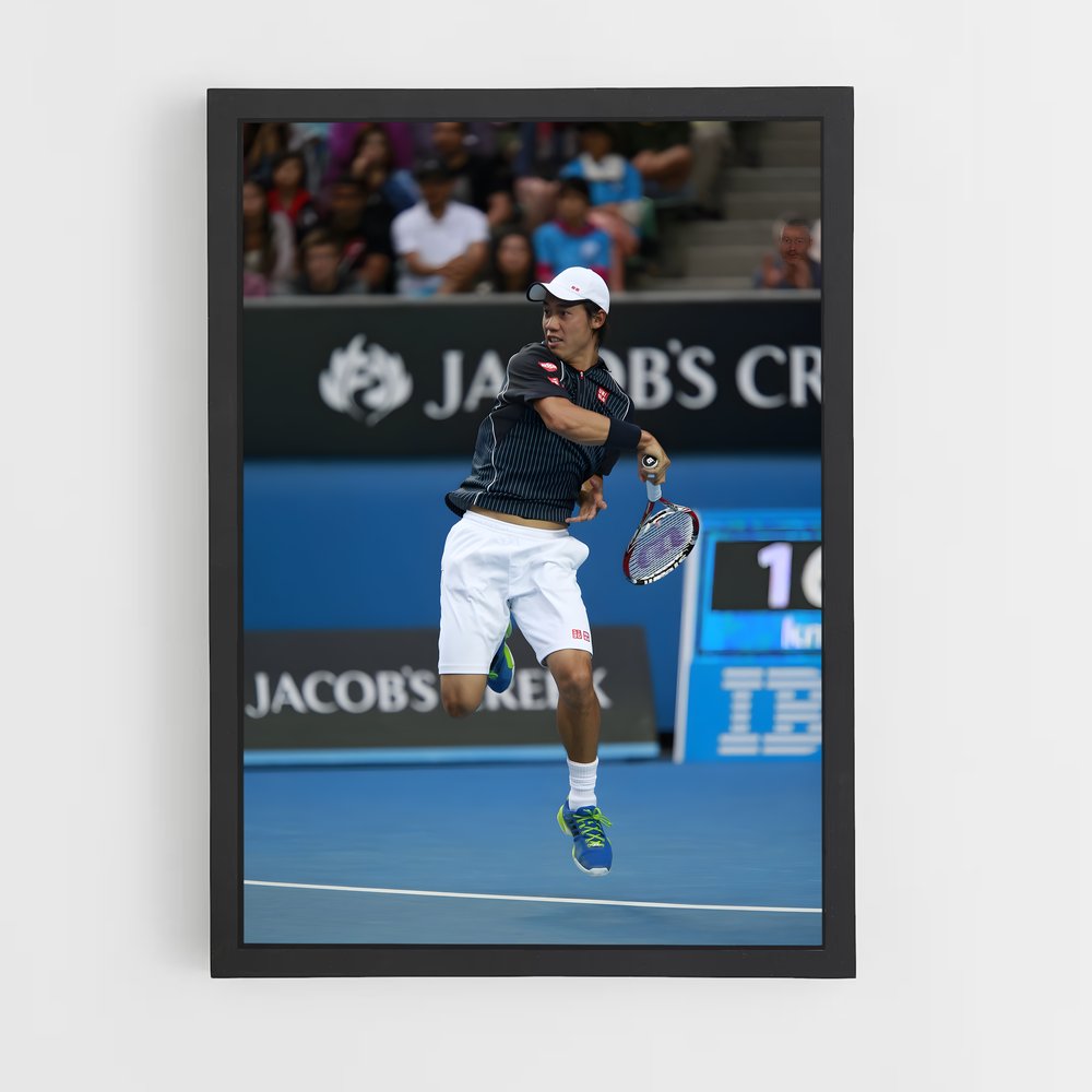 Poster Ace de Kei – affiche Tennis (vue 2)